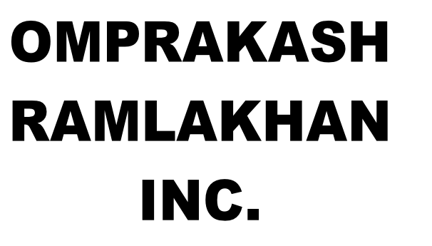 OMPRAKASH 
RAMLAKHAN
INC.
